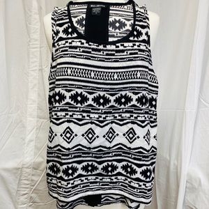 Black & White Blouse